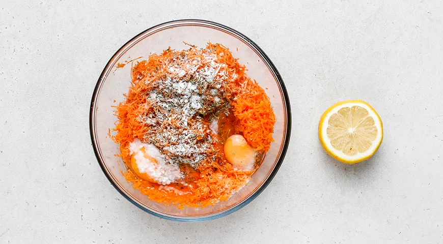 Драники из моркови