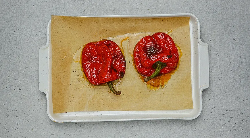 Спагетти с соусом Ромеско