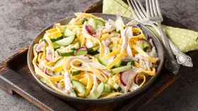 Рецепты с кориандром и огурцом