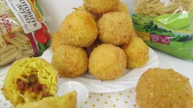 Аранчини из спагетти (Arancini di spaghetti)