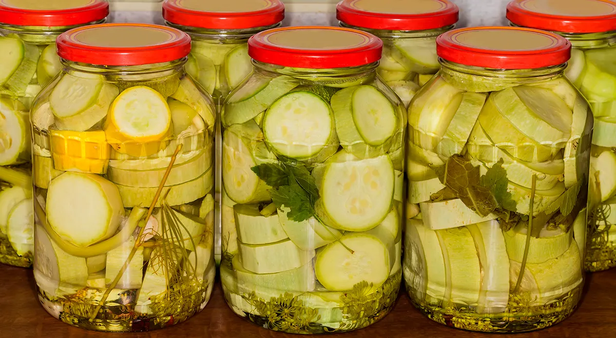 Маринованные кабачки на зиму в банках