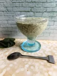 Зеленое мороженое с крапивой и шпинатом