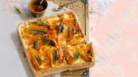 Песочное тесто с овощами