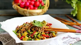 Рецепты с крупой, салатом и бобовыми
