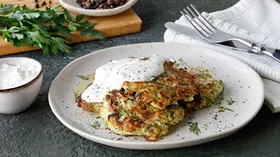 Рецепты с чесноком, мукой пшеничной и сметаной
