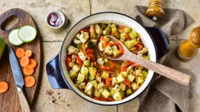 Рецепты с приправами, курятиной и кабачком
