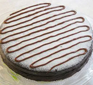 Торт Зебра рецепт - как приготовить вкусный десерт на сметане