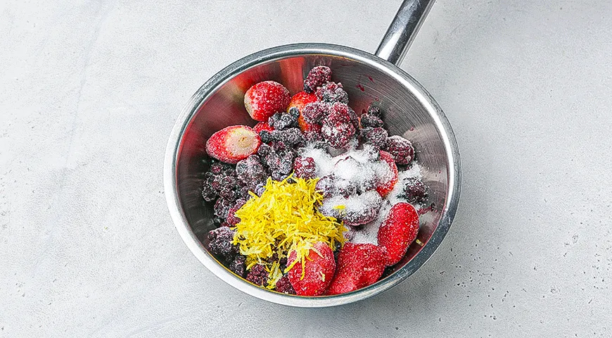 Ягодное мороженое