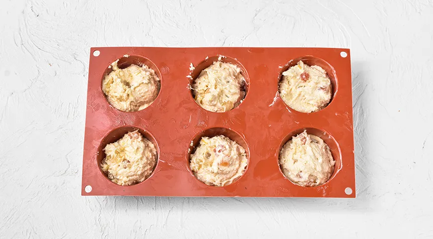 Кексы с цукатами