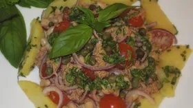 Рецепты с овощами, тунцом и фасолью