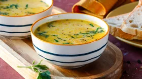 Суп с плавленым сыром и картофелем