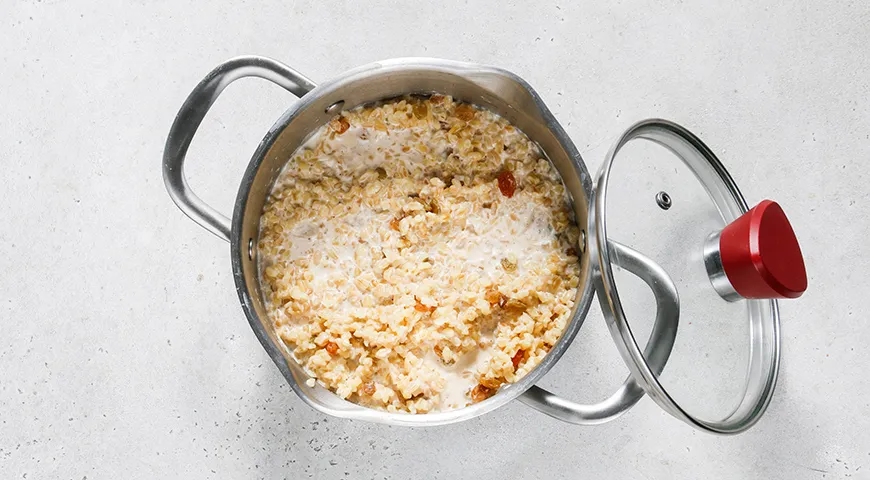 Каша из булгура на молоке