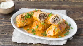Рецепты с кисломолочными продуктами, мясом и рисом
