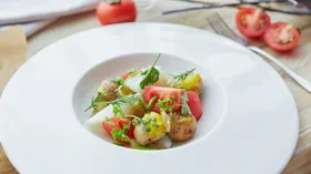 Простые рецепты с овощами и палтусом