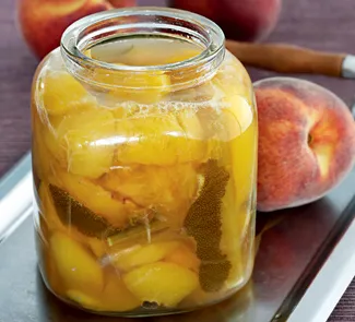 Персиковая приправа с лемонграссом и имбирем, рецепт