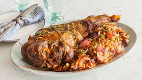 Рецепты с чесноком, фасолью белой и бобами