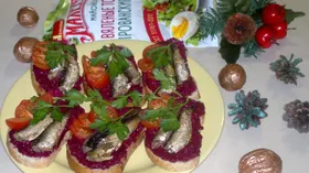 Рецепты с овощами, майонезом и консервами
