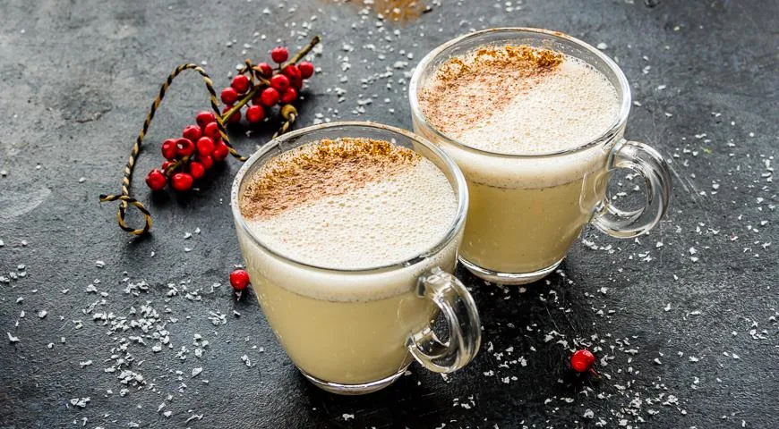 Рождественский напиток Egg nog