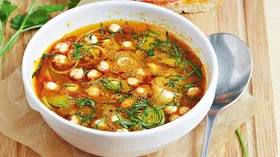Рецепты с рыбой, горохом и бобами