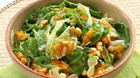 Рецепты с уксусом, орехами и рукколой