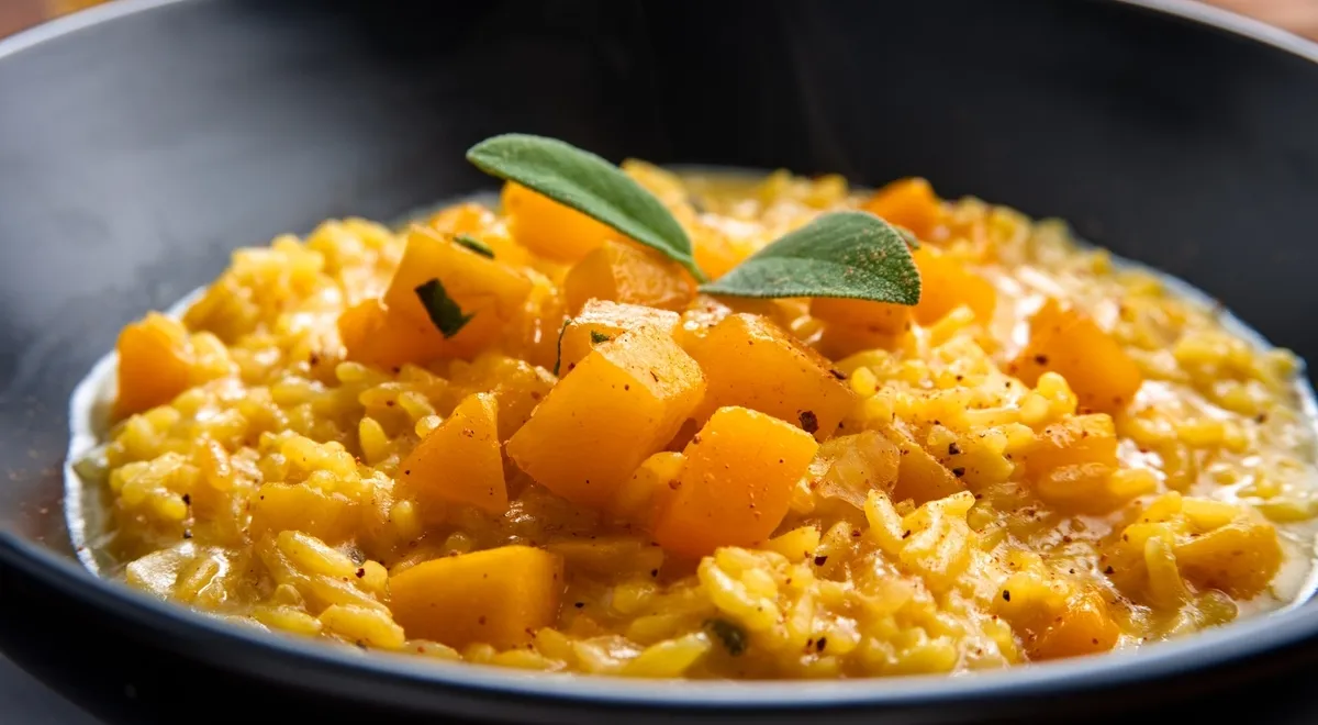 Рисовая каша с тыквой