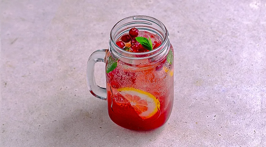 Лимонад «Клюквенный фейерверк»