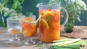 Рецепты с ананасом и малиной