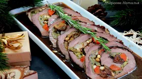 Рецепты с мясом, сухофруктами и бобовыми