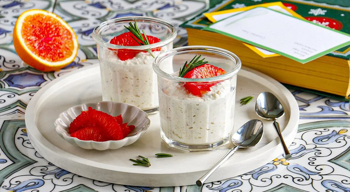 Рецепт желе из йогурта 3,2% с апельсином