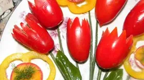 Рецепты с чесноком, майонезом и томатами