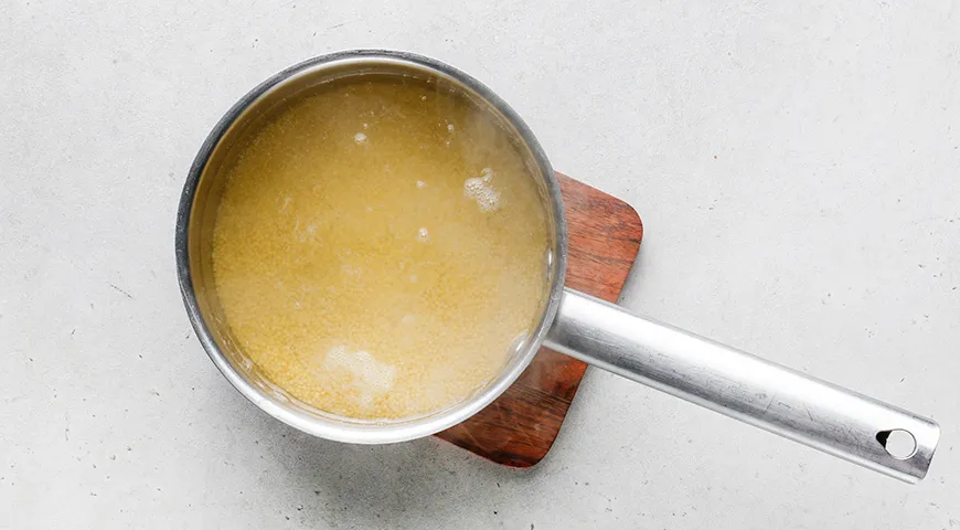 Полевой суп с пшеном