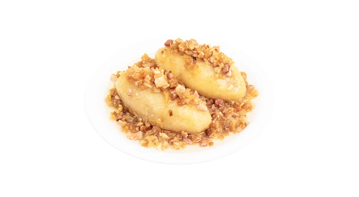 Цеппелины со шкварками