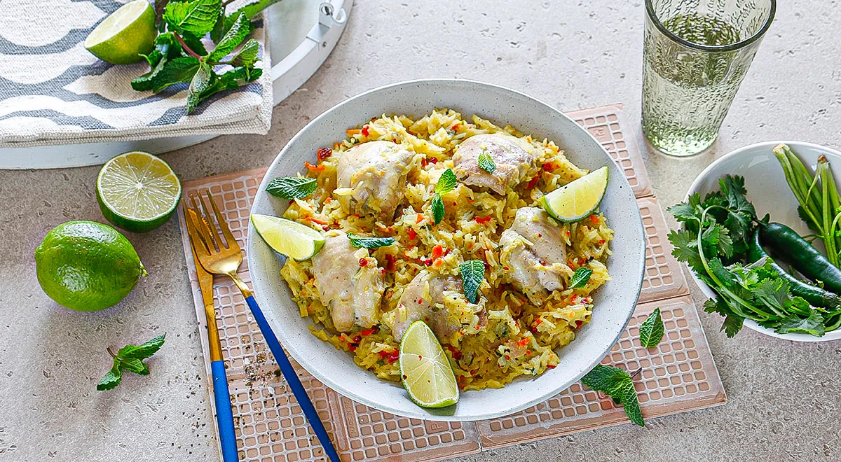 Бириани с курицей