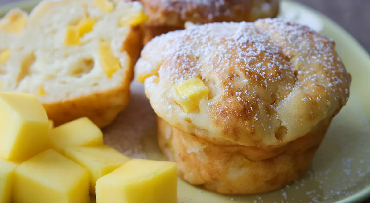 Маффины с манго