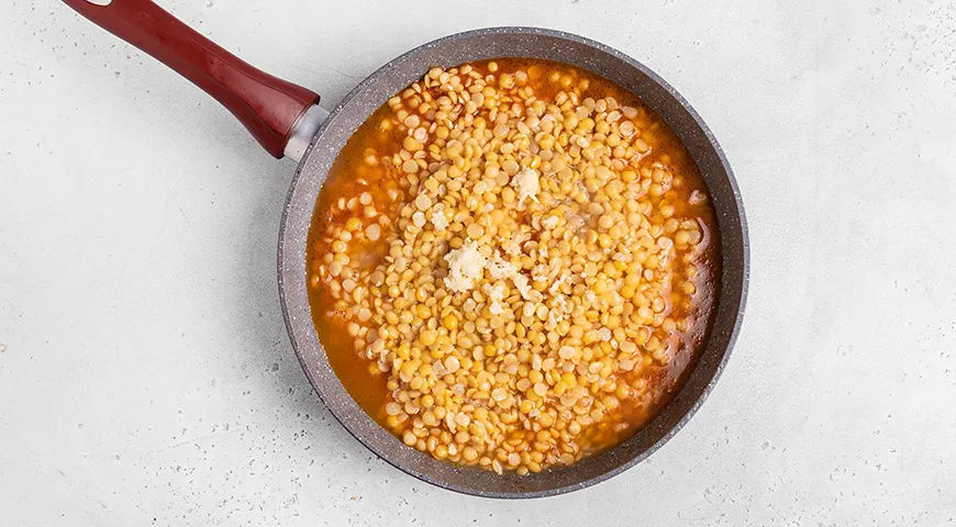 Гороховая каша с мясом