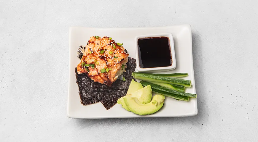 Ленивые запеченные роллы