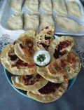 Чебуреки с картошкой и грибами