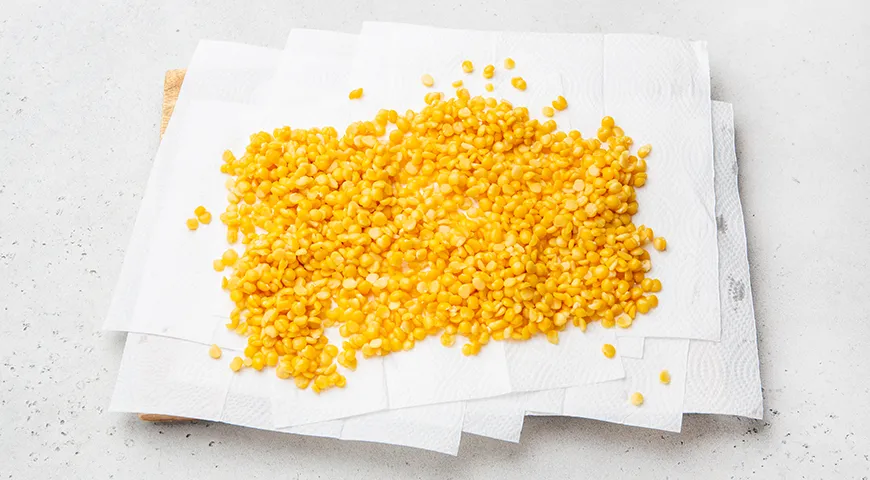 Жареный горох