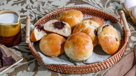 Булочки с шоколадом внутри