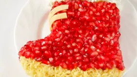 Салат «Сапог Деда Мороза»