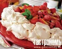 Десерт Pavlova