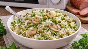 Быстрый плов в микроволновке