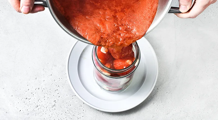 Помидоры в собственном соку на зиму