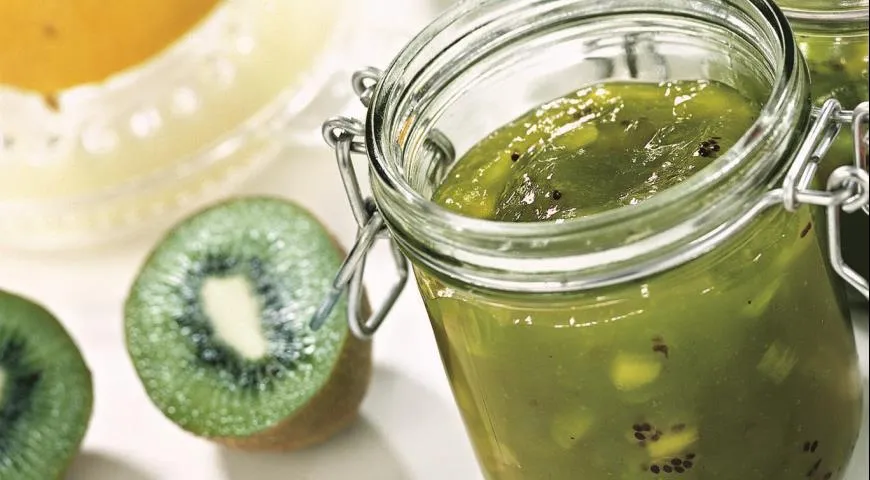 Конфитюр из киви и крыжовника