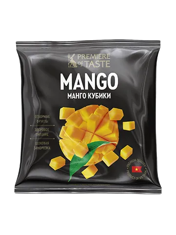 Манго кео Premiere of taste кубики быстрозамороженное 300г