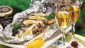 Рецепты с яйцом, фруктами и шампиньонами