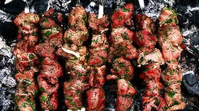 Рецепты с мясом, фруктами и соусом соевым