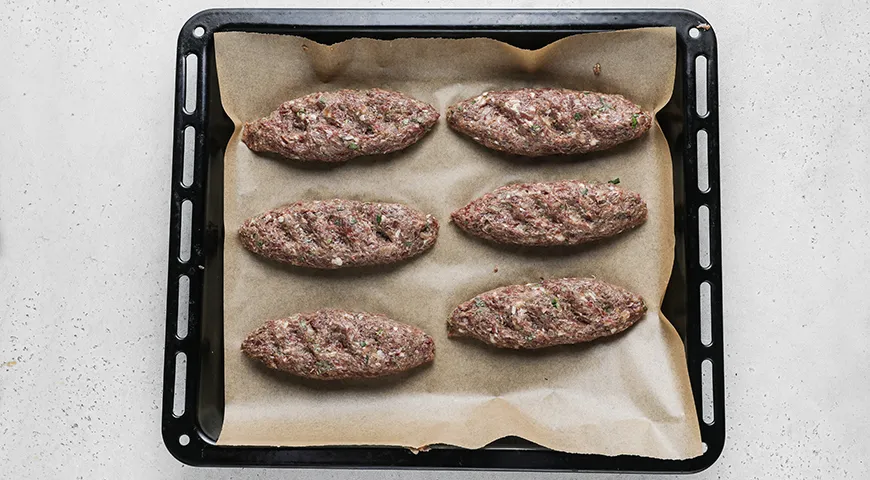 Люля-кебаб в духовке без шпажек