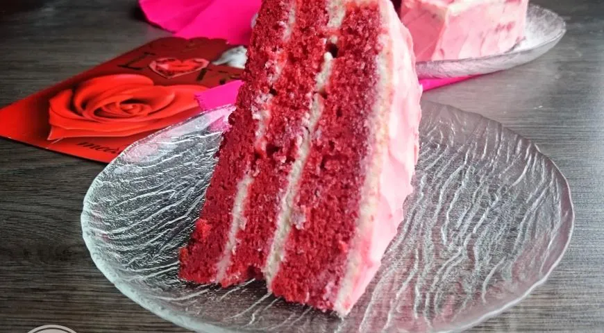 Готовим торт "Красный бархат" 