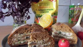 Королевский сэндвич со скумбрией 